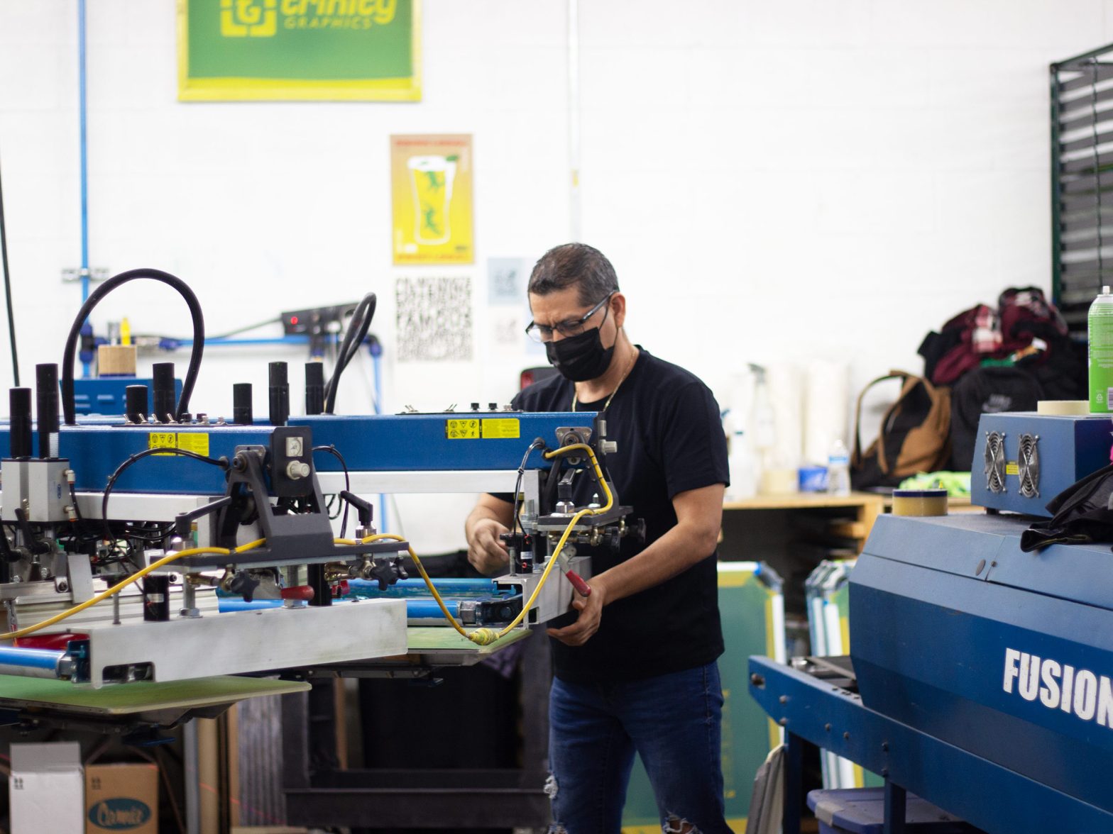 screen printing in Petersburg